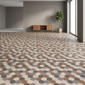 Azulejos Cerámicos Decorativos para Exteriores con Superficie Antideslizante para Baños y Centros Comerciales - Product Image 1