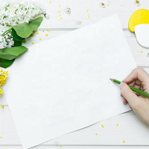 Papier sans bois non couché de haute qualité 40gsm 70gsm 120gsm Blanc crème pour l'écriture - Product Image 2