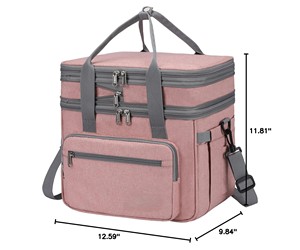 Sac isotherme de pique-nique Top Choice léger et étanche avec poche latérale pour mouchoirs - Product Image 3