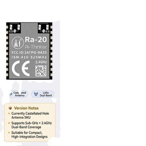 Módulo Inalámbrico LoRa de Doble Banda Ai-Thinker Ra-20 con Chip LR2021 FLRC, Alta Velocidad de Datos de 2.6M y Consumo de Energía Ultrabajo - Product Image 5