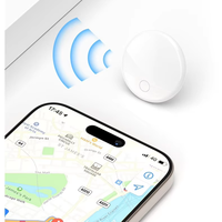 Traceur intelligent pour animaux de compagnie ABS, localisateur universel anti-perte iOS et Android, positionnement Air-Tag, traceur sans fil avec alarme Bluetooth pour extérieur
