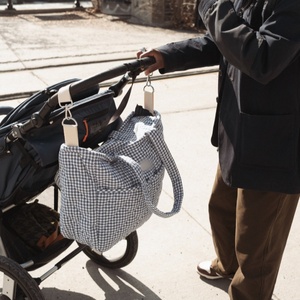 <span class=keywords><strong>Bolsa</strong></span> de Pañales Multifuncional Moderna de Gran Capacidad, Cómoda, Ligera, Acolchada, Portátil <span class=keywords><strong>para</strong></span> Recién Nacidos - Product Image 4