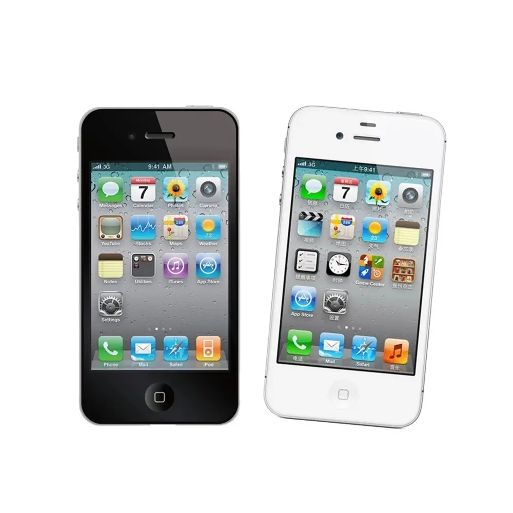 Second hand mobile phones used for iPhone 4 win phones wholesale for free online shopping phone