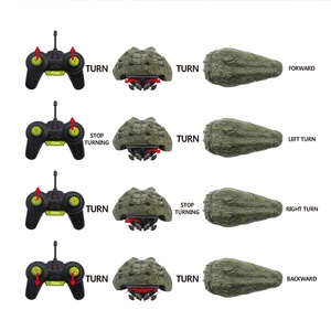 Flytec V002 Crocodile Head 2.4G RC Racing <b>Boat</b> Waterproof Electric <b>Remote</b> <b>Control</b> 4-Channel 30m Range Prank Toy for Pool Lake - Product Image 3
