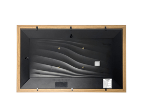 Oem מותאם אישית 15.6 אינץ 'קלאסי עץ תבואה תמונה שקופיות wifi זמין לוח מסגרת תמונה דיגיטלית - Product Image 4