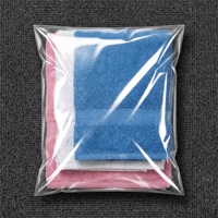 Sacs d'emballage en plastique personnalisés de haute qualité, grande taille, sacs en PE transparent pour vêtements