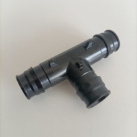 Vente chaude PPSU raccord plomberie multicouche en plastique pex raccord de tuyau réduisant té