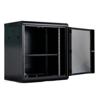 Armoire de serveur de centre de données compacte à cadre ouvert insonorisée de 19 pouces, 4u 6u 9u 12u 15u, montage mural, prix de vente