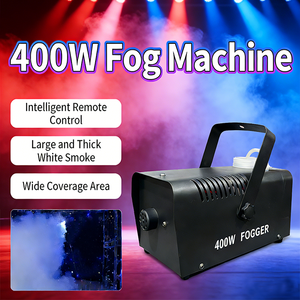 آلة دخان احترافية للدي جي مع جهاز تحكم عن بعد، مولد أجواء صغير يعمل بتيار متردد 110-240 فولت، ماركة مينغلانغ، 400 واط، ضمان لمدة سنة واحدة - Product Image 6