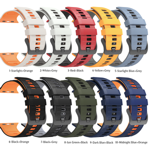 สายรัดข้อมือซิลิโคนกันน้ำสำหรับ Apple Watch Series สำหรับผู้ชายและผู้หญิง - Product Image 6