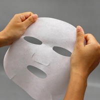 Y150 40g Fruitvezel Gezichtsmasker Vellen Onzichtbaar Eucalyptus Fluweel Substraat voor Huidverzorging Masker Grondstoffen