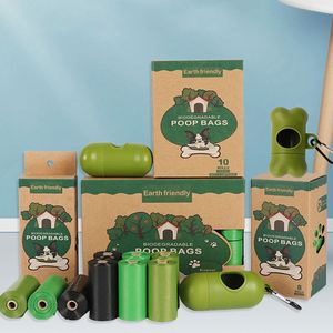 Sacs à déjections canines biodégradables personnalisés, extra épais, résistants aux fuites, pour chiens - Product Image 1