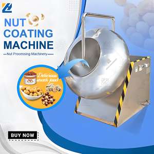 Máquina Profesional para Procesar Alimentos, Mezcla <span class=keywords><strong>de</strong></span> Sabores para Refrigerios, Recubrimiento <span class=keywords><strong>de</strong></span> <span class=keywords><strong>Harina</strong></span>, Almendras, Anacardos, Cacahuetes, Chocolate y Azúcar - Product Image 1