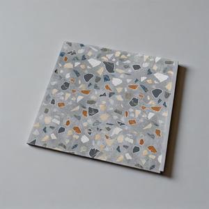 Phật sơn nhà máy 80x80 inch terrazzo thiết kế màu xám màu be colourful phòng tắm phòng khách sàn tường trang trí gốm tile. ttgr240 - Product Image 1