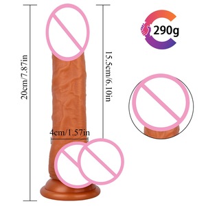 Pénis réaliste en silicone liquide à double dureté, produit de <span class=keywords><strong>contraception</strong></span> pour la masturbation féminine - Product Image 3