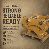 Attache rapide hydraulique professionnelle et efficace pour excavatrice de 13 tonnes