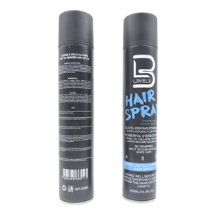 Vente en gros de sprays de coiffure pour hommes avec texture 24 heures 420ml <span class=keywords><strong>spray</strong></span> pour cheveux à forte tenue <span class=keywords><strong>spray</strong></span> de coiffure personnalisé - Product Image 5