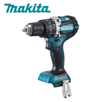Makita DHP487 Perceuse à percussion sans fil 18V LXT sans balais 13mm 3-en-1, perceuse à percussion au lithium pour le bois, le métal et la maçonnerie, outil électrique