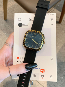 Nuevo Reloj de Mujer con Esfera Grande, Correa de Silicona, Casual, Neutro, Resistente al Agua, con un Diseño Único de Leopardo - Product Image 6