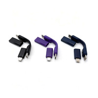 Cable de Datos Versátil 4 en 1 con Llavero y Carga Rápida de 60W, Carcasa de Plástico de Alta Calidad, Cubierta de TPE y Diseño Ideal para Viajes
