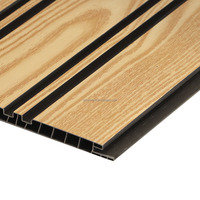 Panneaux muraux en PVC écologiques et inodores pour salon et extérieur, insonorisants, design moderne, découpe personnalisable
