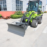 Chargeuse-pelleteuse neuve personnalisée CE EPA Euro5 4x4 4wd, exportation commerciale à vendre aux États-Unis et en Europe