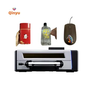 QINYU Factory Price impresora uv print machine uv printer dtf printer 42 cm 42cm dtf printer with tx800