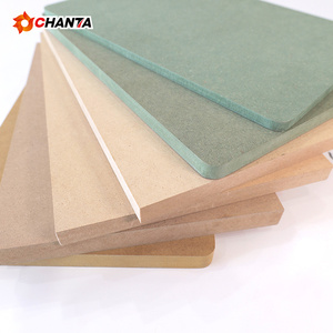 Panneau MDF rainuré brut 18 mm, finition haute brillance, usine Linyi / Prix du panneau de fibres à densité moyenne / Résistant au feu et à l'humidité - Product Image 6
