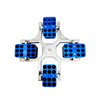Centrifugeuse de table à basse vitesse OJIMU LXJ-280B en acier inoxydable avec rotor horizontal oscillant, capacité maximale de 1000 ml, pour semence bovine et équine