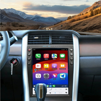 Autoradio Android 12,1 pouces avec GPS intégré, navigation WiFi, Bluetooth, CarPlay, écran IPS 2DIN pour Ford Edge 2009-2013