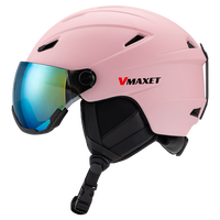 Casque de ski léger de haute qualité, semi-couvert, certifié CE, avec 12 aérations pour la sécurité en hiver sur scooter et vélo