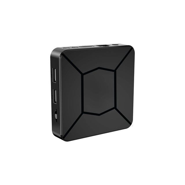 JUNUO Android14 Q5 PLUS TV Box Allwinner H313 Quad Core 2GB RAM 16GB ROM 4K WIFI 2.4G 5G Customizable Voice Set-Top Box