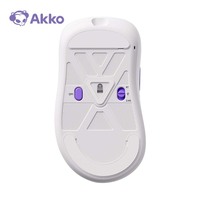 Akko Nest Mouse game PAW3950 Ultra ringan, Mouse nirkabel Multi mode, Mouse game Nordic ganda, Sensor PAW3950