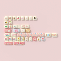 Akko Nouveau Design MOG Profile Piggy Party Keycap Set 139-key 5-side Dye-sub Cute Keycap Sets