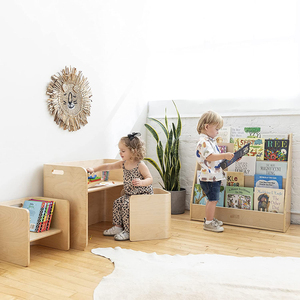 <span class=keywords><strong>Table</strong></span> et <span class=keywords><strong>chaise</strong></span> de sevrage <span class=keywords><strong>Montessori</strong></span> faciles à assembler pour les tout-petits - Product Image 4
