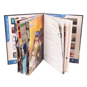 OEM ODM Livres à couverture rigide en gros, reliure à plat, dorure à chaud, papier brillant 170 g/m², pour l'éducation des enfants et le patrimoine - Product Image 4