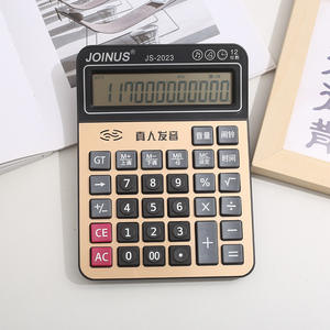 เครื่องคิดเลขเสียง Zhongcheng รุ่น 177X131X37 มม. ผลิตจากวัสดุ ABS และอะลูมิเนียมอัลลอยด์ สำหรับใช้ในสำนักงานและงานทางการเงิน สีดำ พร้อมพิมพ์โลโก้ - Product Image 4