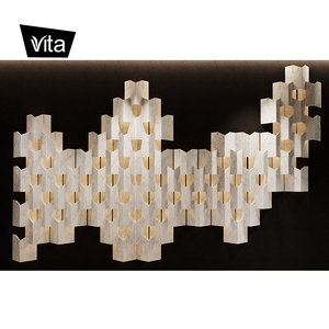 Trang trí tường bằng đá mài nhân tạo hiện đại, thiết kế tùy chỉnh, cao cấp, sang trọng, làm nền cho biệt thự, khách sạn, nhà ở, thương mại - Product Image 6