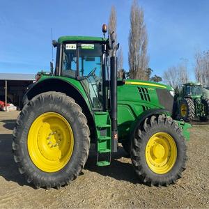 John Deeree Tractor 70HP 4 cilindros motor diésel 4x4 Drive Bearing Motor agrícola caminar Tractor agricultura alta - Product Image 3