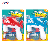 Pistolet à bulles manuel en forme de requin, dinosaure, dauphin, licorne, poisson, jouet pour enfants, pour jouer en plein air en été
