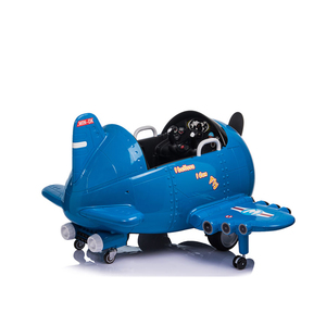 Đồ Chơi Trẻ Em Máy Bay Đi Xe Điện Xoay 360 Độ Máy Bay 12V Có Điều Khiển Từ Xa FM Radio USB Điều Khiển Âm Lượng Còi - Product Image 1