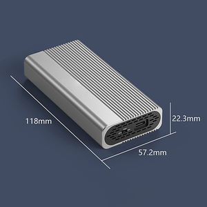 حاوية تحبيب SYONG USB4 SSD ، 40 Gbps Thunderbolt 4 ، <span class=keywords><strong>M</strong></span>.<span class=keywords><strong>2</strong></span> NVMe SSD ، USB4.0 ، <span class=keywords><strong>M</strong></span>.<span class=keywords><strong>2</strong></span> SSD Behuizing voor Mac & Windows - Product Image 6