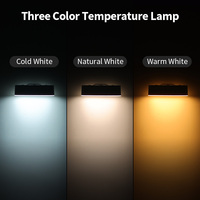 Appliques murales LED rechargeables pour intérieur, design moderne, décoration haut et bas, éclairage intérieur pour la maison