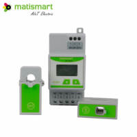 Compteur d'énergie électrique multi-canaux Matismart MT58, compteur électrique sur rail DIN, compteur d'énergie, RS485