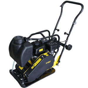 Máy đầm nền đường bằng xăng, rung nền, tạo rãnh, đầm nhựa đường, màu vàng, bảo hành 1 năm, hiệu quả - Product Image 1