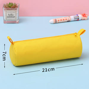 オックスフォードジッパー開閉式ファッションペンシルケースバッグ（学校用＆メイクアップ用）-軽量ポータブル大容量コスメティックオーガナイザー（旅行用） - Product Image 2