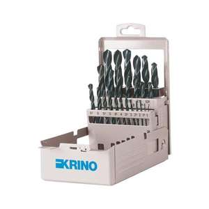 KRINO - 01016401 Juego de brocas helicoidales Visidex HSS (19 Uds.) -Juegos de brocas EAN 8014249003830 - Product Image 1