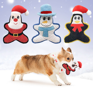 Série de Noël Jouet en peluche écologique <span class=keywords><strong>pour</strong></span> <span class=keywords><strong>chien</strong></span> Ananas Velours Résistant aux morsures avec son Bb Barking - Product Image 1