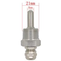 Termowell en acier inoxydable personnalisable pris en charge par OEM pour les instruments de température de brassage
