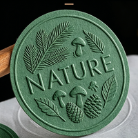 Étiquette d'emballage de luxe Jinyu personnalisée en papier gaufré auto-adhésif pour parfums et gâteaux, avec adhésif puissant